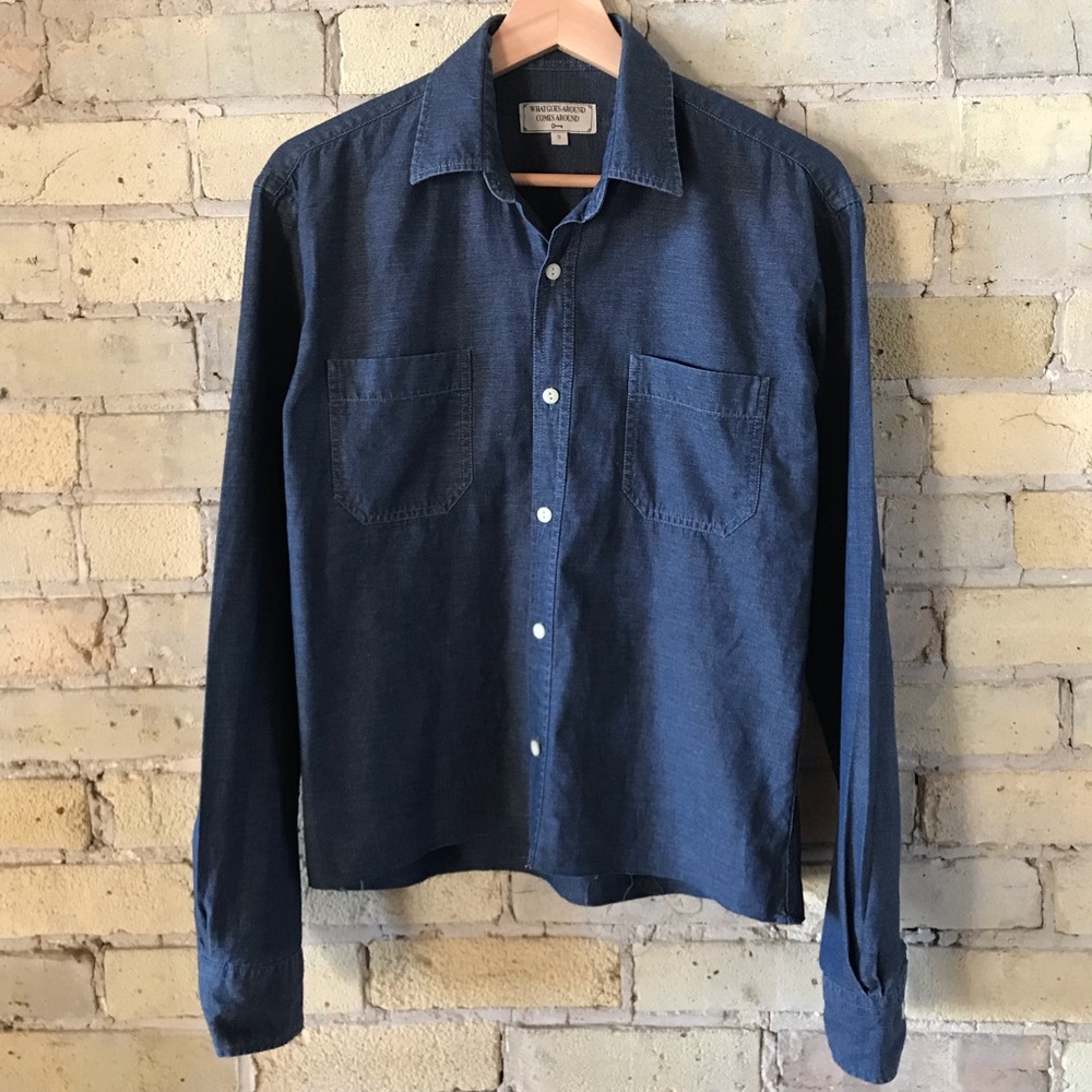 What Goes Around Comes Around Chambray Shirt - image 1